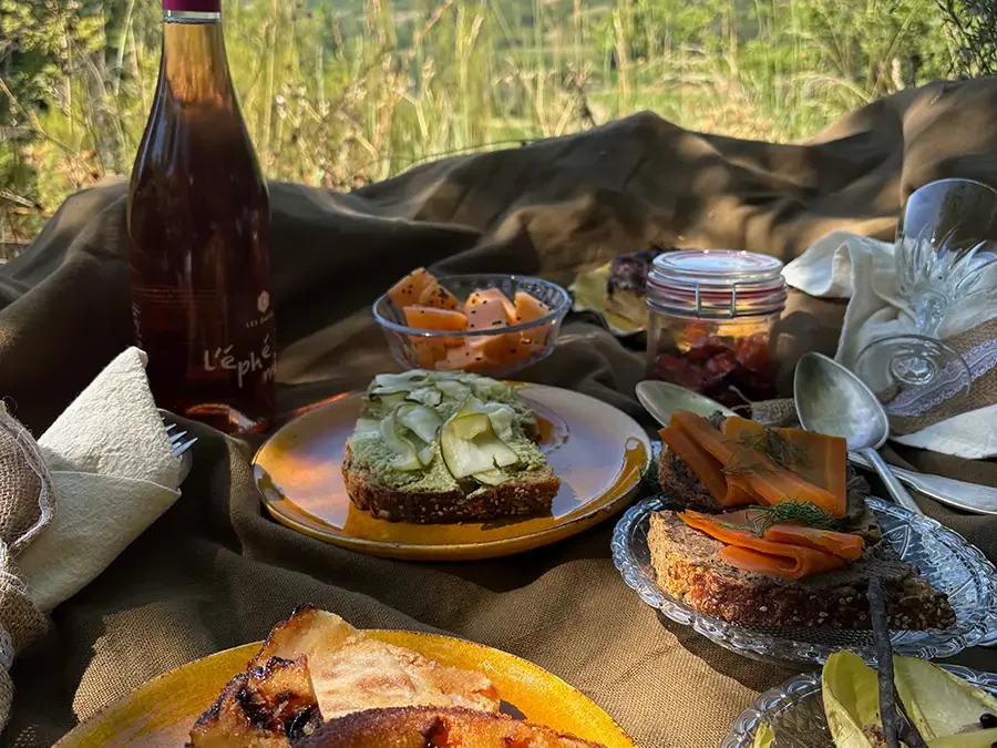 A hidden spot for a good picnic